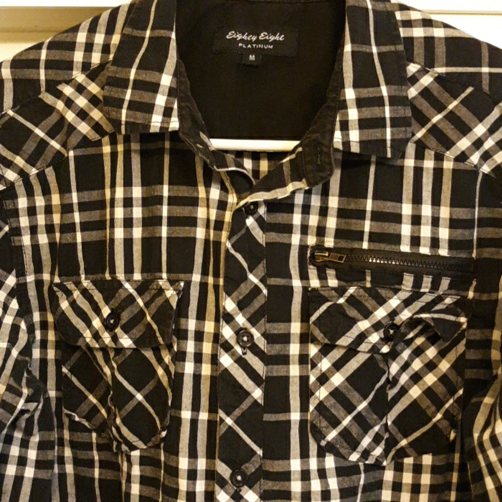 Eighty Eight button down mens shirt - Picture 3 of 3
